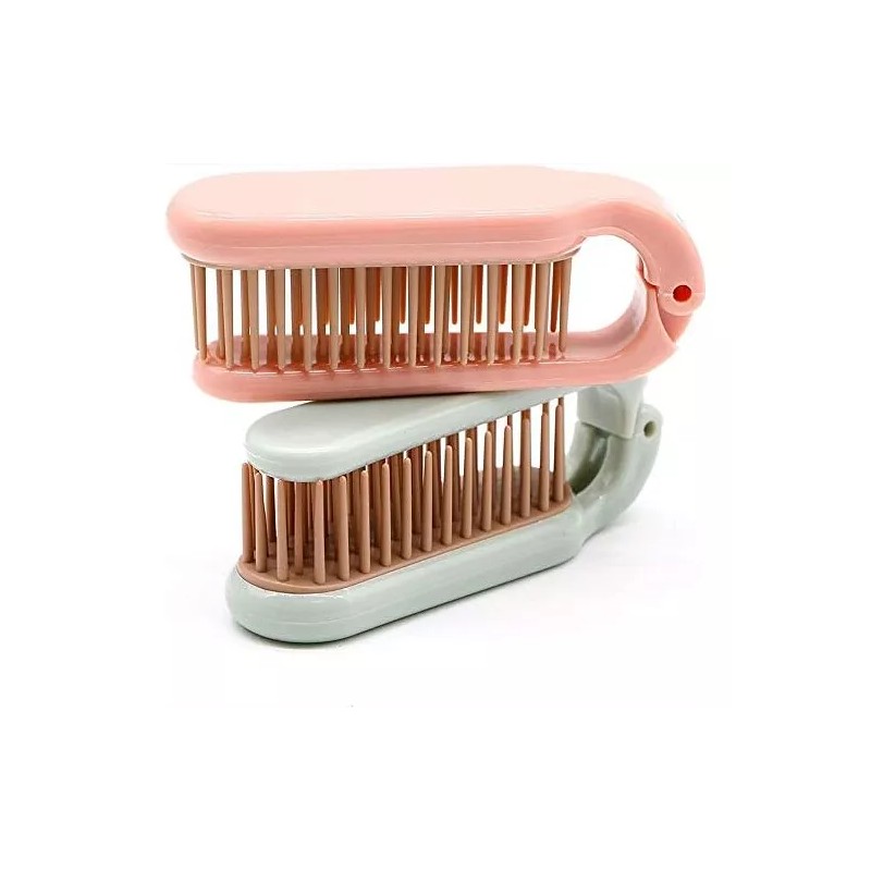 XIXILINRUIYUN 2 Uds Cepillo De Pelo Plegable Peine Portátil Mini