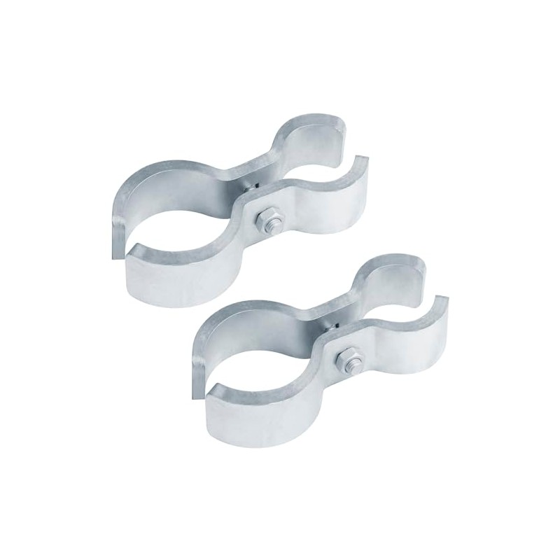 eoere 2 Sets Heavy Horse Saddle Panel Clamp for OD