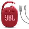 JBL Clip 4 (Red) + Bundle with Case Logic Braided