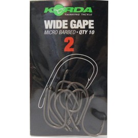 Korda Wide Gape Carp Hook, Size: 2