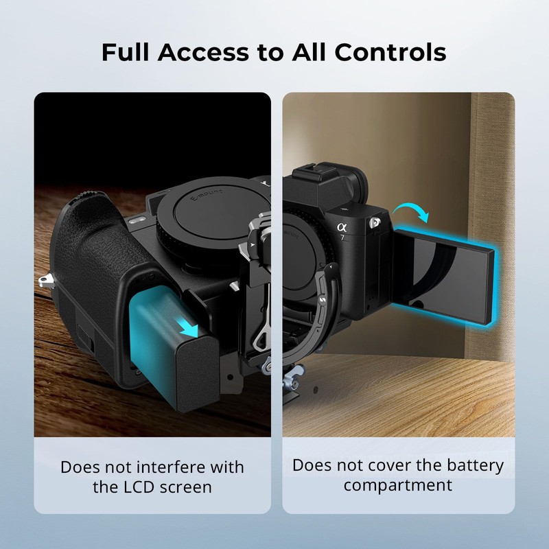 SmallRig Universal Horizontal and Vertical Mounting Plate Kit 4349
