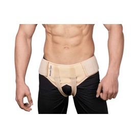 Wonder Care® Hernia Support - Groin Hernia Support for Men, 2 Removable Compression Pads & Adjustable Groin Straps, Double inguinal Hernia Support for Men -3XL