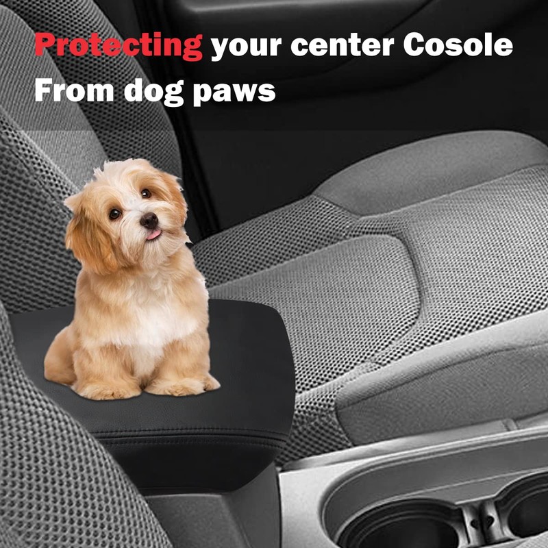INTGET Center Console Armrest Cover for 2005-2021 Nissan Frontier Accessories