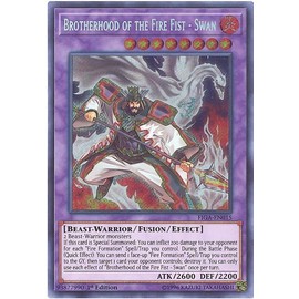 Yu-Gi-Oh! - Brotherhood of The Fire Fist - Swan - FIGA-EN015 - Secret Rare - 1st Edition - Fists of The Gadgets