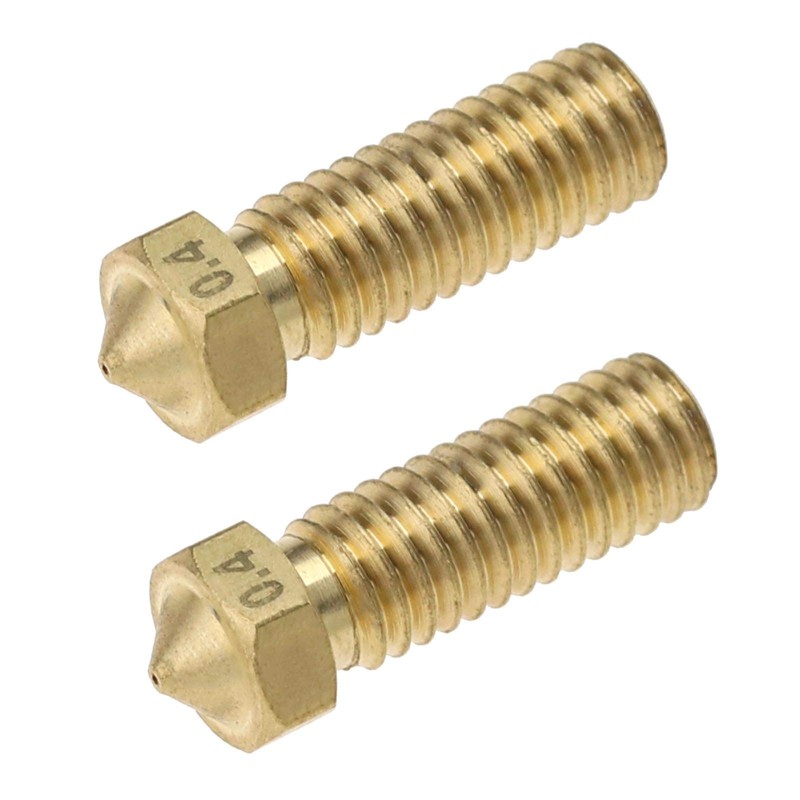 EMSea 5 Sets Heating Block and 0.4mm Brass Nozzle Compatible