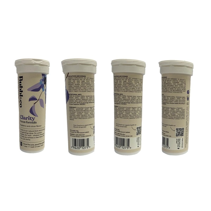 Bubbl & Co Clarity Focus Formula | Clear Focus Without
