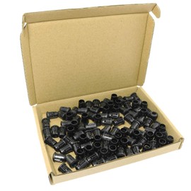 SQXBK Magic&Shell Diode Holder 100PCS 3mm Black Plastic Light-Emitting Diode Clip Holder Bezel Surround Case Cup Mounting for F3