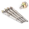 4Pcs/Set Universal Glow Plugs Diesel Pre‑Heating Heater Plug Fit for