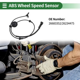HEROFFIX ABS Wheel Speed Sensor ABS Sensor Anti-lock Braking System Sensor No.26683352 for Buick Gl8 2017 1 Pc Front Left Front Right