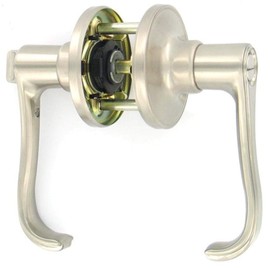 Dexter by Schlage J40VTOR619 Torino Privacy Lever, Satin Nickel