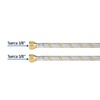 Foset FGA-40X, Manguera flexible de 400cm para gas, trenzado de