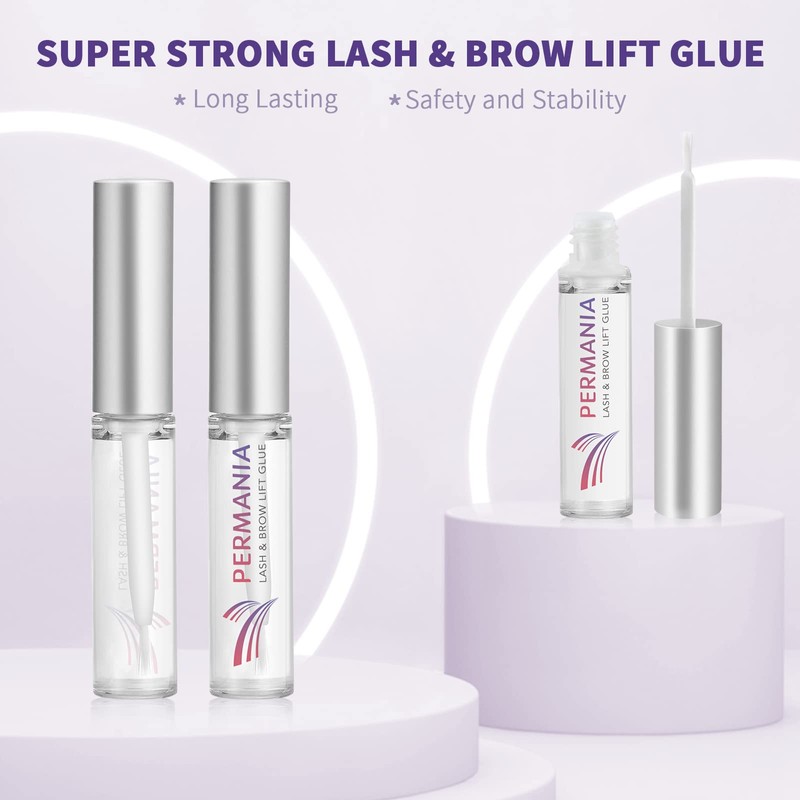 PERMANIA Wimpernlifting Kleber,Lash Lifting Kleber,Wimpernkleber Wasserfest-Schnell trocknend, hÃ¤lt 6 Wochenï¼7mlï¼