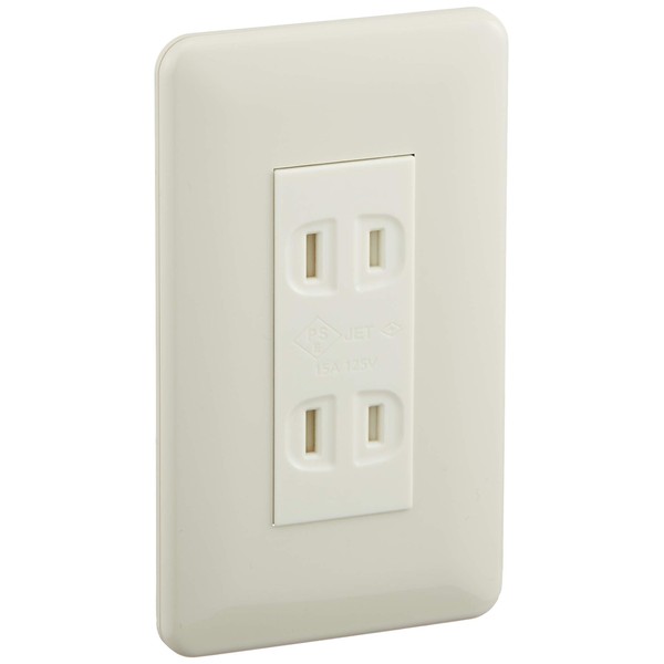 Panasonic WNP1352MWP Double Outlet with Full Color Embedded Door