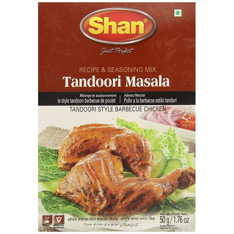 Shan - Tandoori Masala 50g, (Pack of 6)