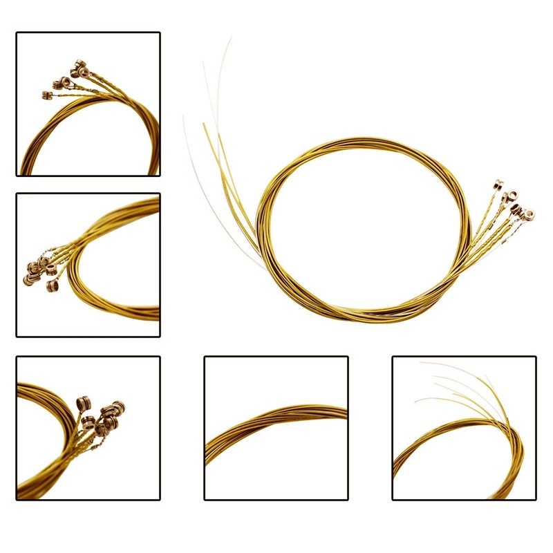 Acoustic Guitar String 3 Full Set with 1 Piece Guitar