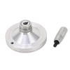 Hand Wheel Crank Handwheel Aluminum Alloy 0‑1mm Scale 80mm Diameter