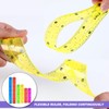 Bendy Ruler 30cm 20cm 15cm Long Flexible Shatterproof Folding Ruler