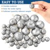 Glimin 42 Pcs Fishing Weights Sinkers Cannonball Sinker Bass Fishing