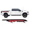 Avery Dennison 2-Ford Raptor SVT F150 Distressed Flag Bedside Vinyl