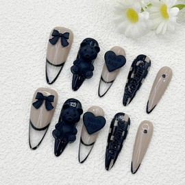 New Arrival Pressed-on Nails, dedicated to live, weekly update a variety of styles, accidentally meet your favorite.:_N26_S