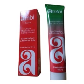 Ambi Crema Ambi Roja Elimina Manchas Y Paño, Aclarante (2 Piezas)