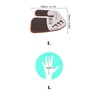 Leather Archery Finger Tab Protect Guard Recurve Bow Protector Shooting