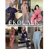 Ekouaer Pajamas for Women 2 Piece Lounge Set Long Sleeve