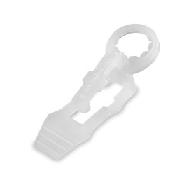 HLO Lighting V2 Christmas Light Clips | C9 Christmas Light Clips for E17 Socket Bases | Durable Christmas Light Clips for C9 Christmas Lights | Shingle & Gutter Clips | Pack of 25 Light Clips