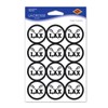 "Beistle Lacrosse Stickers, 4"" x 6"", 2 Sheets In Package",