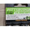 PITTSBURGH 4 Piece High Visibility Socket Adapter Set 1/4", 3/8",