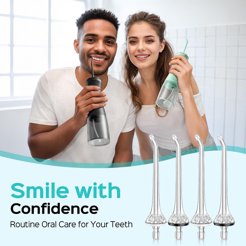 COSLUS Water Flosser Pick For Teeth Tip: 4 PCS Water