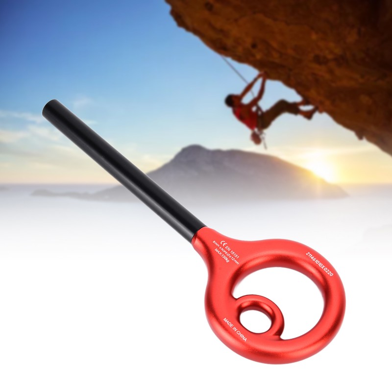 9 Shape Rigging Descender Anti Falling Outdoor Rock Climbing Speed