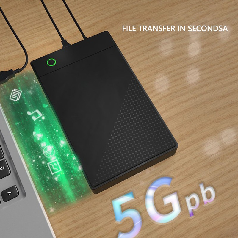 External Hard Drive Enclosure SATA to USB 3.0 Support UASP