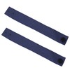Sunnydaze 13-Inch Outdoor Curtain Tiebacks with Buttons - Spun Polyester