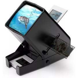 DIGITNOW! LED Illuminated Viewing 35mm Slide and Positive Film Negatives 3X Magnification
