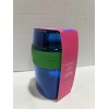 Tabitha Brown Travel Snack Cup With Utensils New Blue
