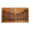 ironcube Ratcheting Wrench Set For Men: 16-Piece Metric & SAE