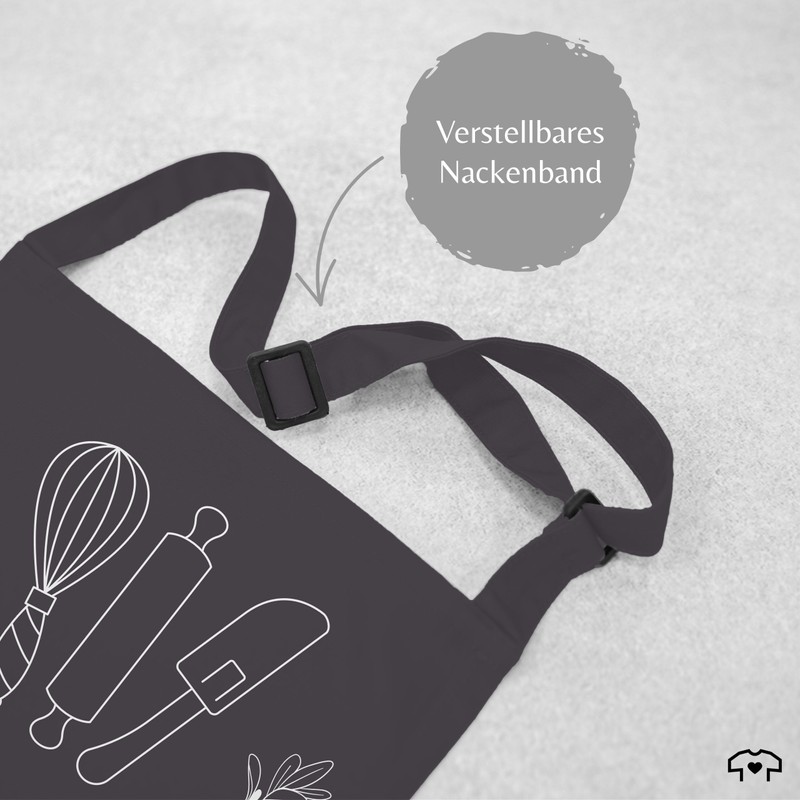 Geschenk mit Namen personalisiert by Shirtracer - Apron – Baking