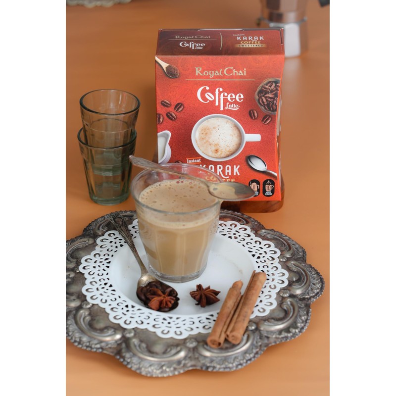 Royal Chai | Coffee Latte | Karak Coffee Unsweetened |10