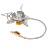 Camping Gas Stove Stainless Steel Strong Durable Windproof Electronic Ignition
