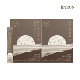 건강한약속바른 바른 저분자 버섯 발효 효소 30포x2박스(총 60포) Healthy Promise Correct Low-Molecule Mushroom Fermented Enzyme 30 Packs x 2 Boxes (Total 60 Packs)