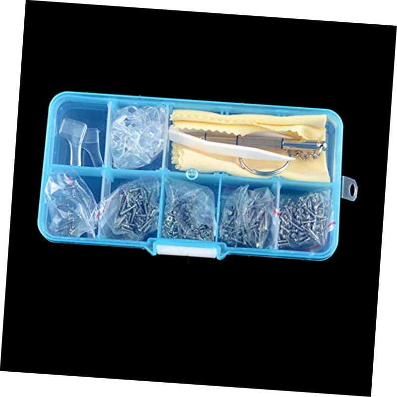 KOMBIUDA Self-repairing Glasses Kit Screws Eyewear Maintenance Tool All Glasses
