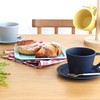 SAKUZAN Coffee Cup & Saucer, Set of 2 Same Color,