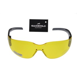 Gamswild WS7122 Sunglasses Sports Glasses Antifog Ski Goggles Cycling Glasses Unisex Brown Orange Yellow Grey Transparent, yellow,