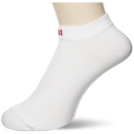 SASAKI Men's Rhythmic Gymnastics Low Socks, SS-3, White (W) 23-25