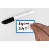 ChromaLabel 2 x 3 Inch Rectangular Dry Erase Labels, Easy