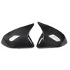 1 Pair Side Mirror Cap Cover Standard Carbon Fiber Glossy