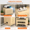 Upgrade WiFi Router Storage Box Hider, Projector Shelf, Large Space