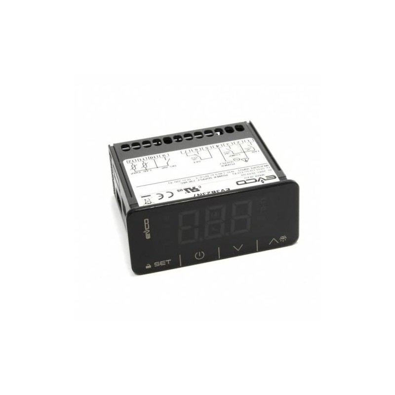 DIGITAL THERMOSTAT EVERY CONTROL REFRIGERATOR EVCO FREEZER EV3B23N7 230V