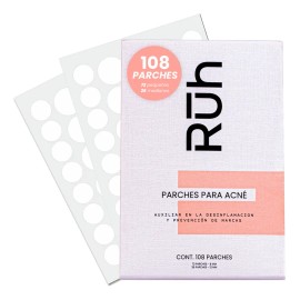 Parches Para Acn Caja con 108 Piezas, Absorben Grasa Protegen y Disimulan Imperfecciones Piel Mixta y Grasa, Uso Diario , Parches Hidrocoloide Antiacn